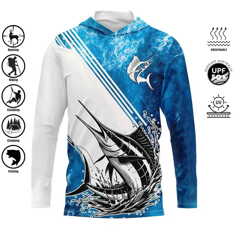 Pelagic Pro Hooded Fishing Shirt – Upf 50+ Men’S Technical Fishing Layer 1