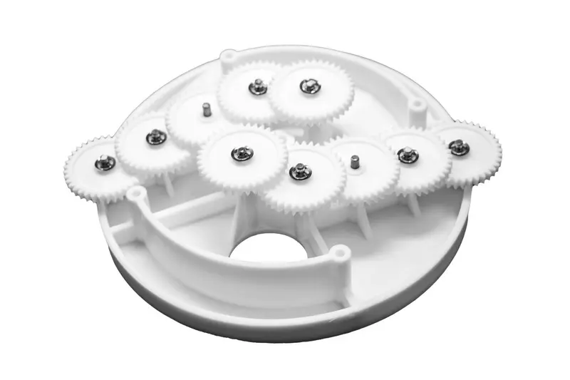 Pentair 2" Low-Profile 3-Port T-Valve Rebuild Gear Kit – Full Replacement Set (230146) 1