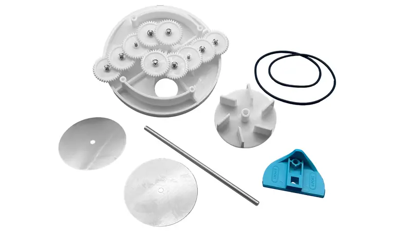 Pentair 230069 Low-Profile 2-Inch 6-Port T-Valve Rebuild Gear Kit 1