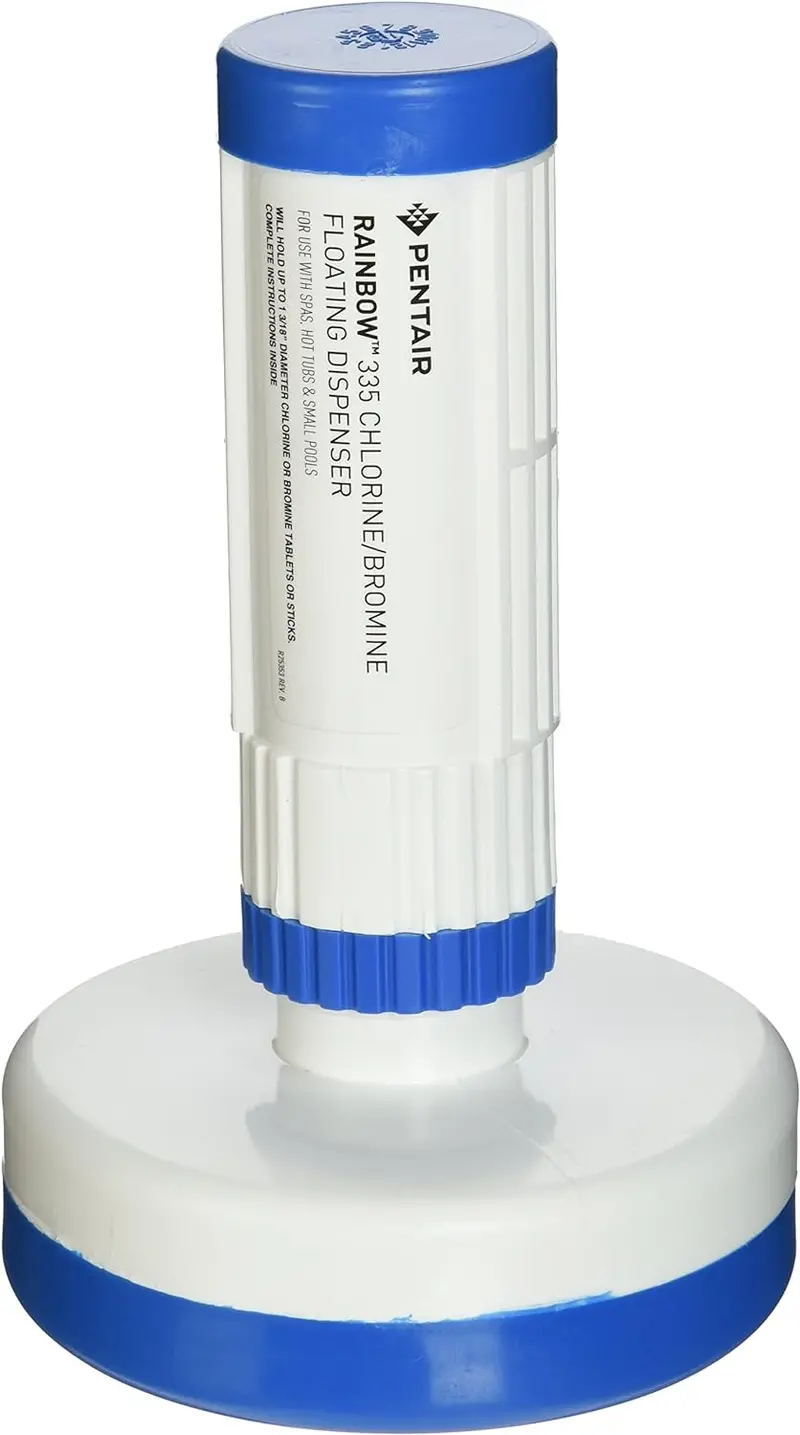Pentair Blue-And-White Floating Chlorine/Bromine Dispenser – Model R171074 1