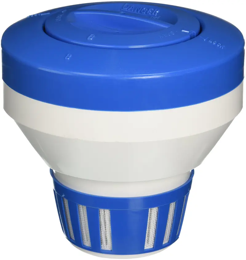 Pentair Floating Dispenser With Pre-Installed Protective Screen Between Adjustment Ring And Housing – Model R171060 1