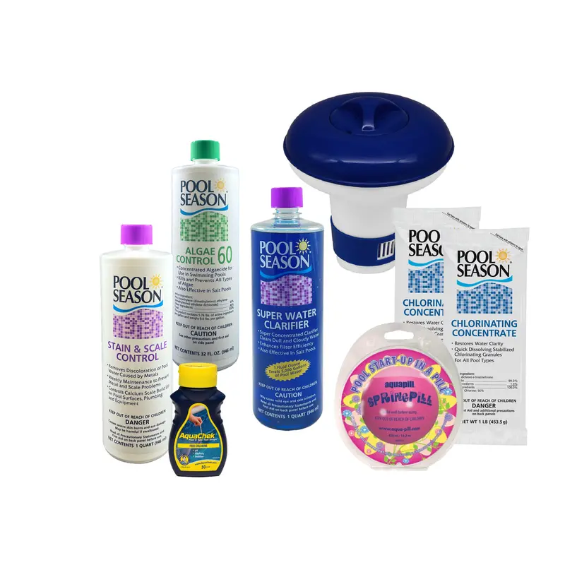 Pool Season 15,000-Gallon Opening Kit – Essential Chemical & Tool Set | Hgh-50-9502 1