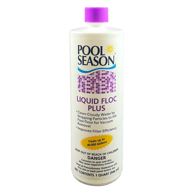 Pool Season Liquid Floc Plus – High-Performance Flocculant For Cloudy Water | 1 Qt | Hgh-50-9110 1