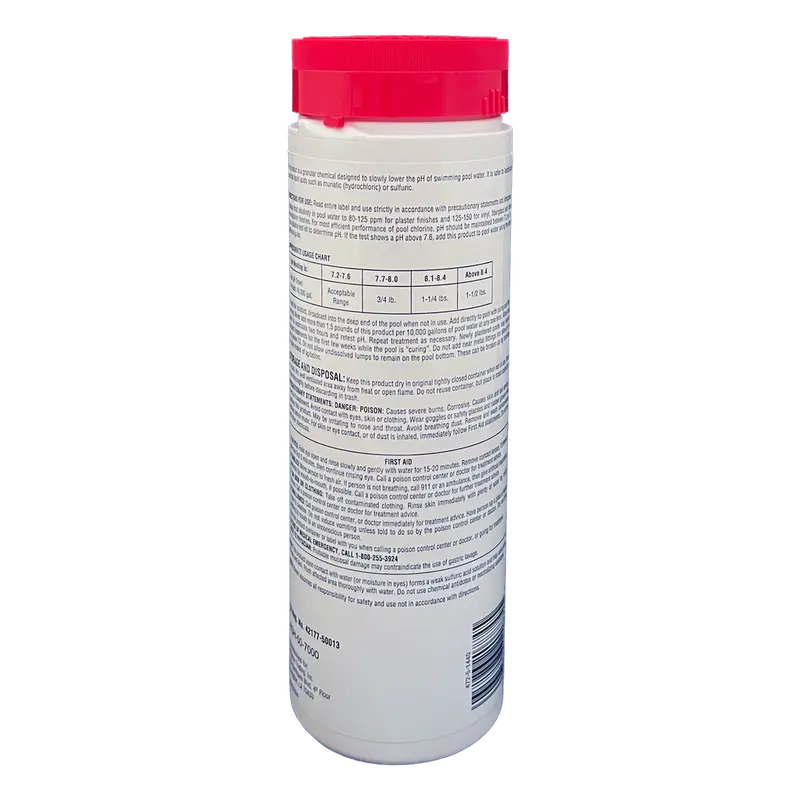 Pool Season Ph Decreaser – 2.5 Lb Convenient Jar | Hgh-50-7000 1