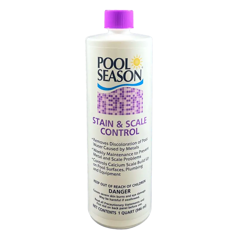 Pool Season Stain & Scale Preventer – 1 Quart Liquid Treatment | Hgh-50-9105 1