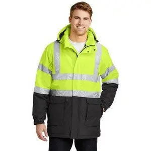 Port Authority Ansi 107 Class 3 Embroidered Heavyweight Safety Parka 1