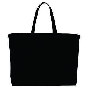 Port Authority Cotton Canvas Jumbo Tote Bag – Screen Printed (Style #Bg427) 1
