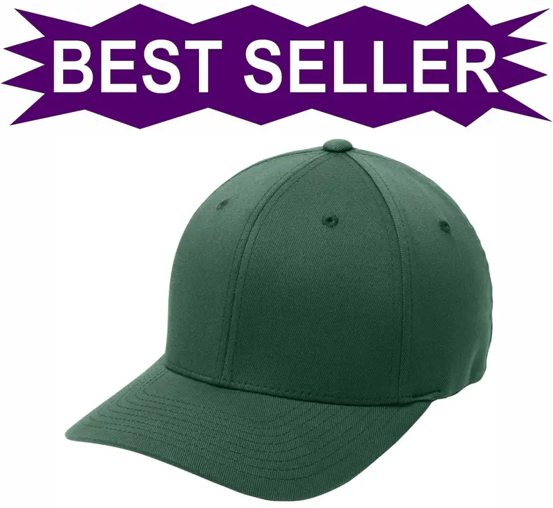 Port Authority Flexfit Mid-Structured Cap – Embroidered 1