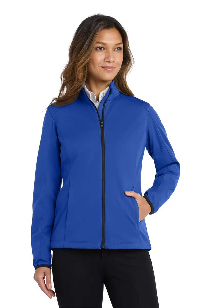 Port Authority Ladies’ Active Full-Zip Soft Shell Jacket – Embroidered Functional Style – L717 1