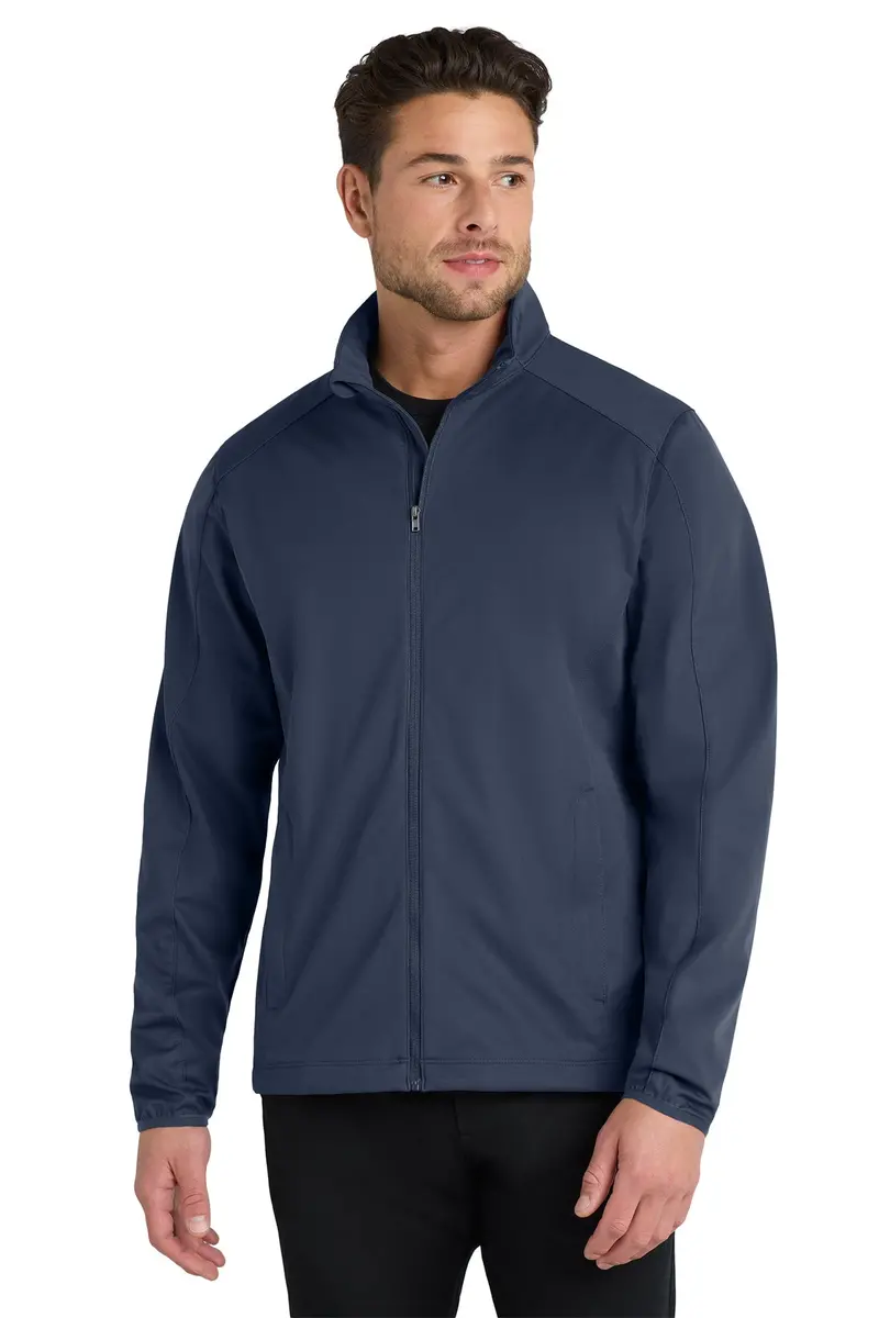 Port Authority Men’S Active Full-Zip Soft Shell Jacket – Embroidered Versatile Outerwear – J717 1