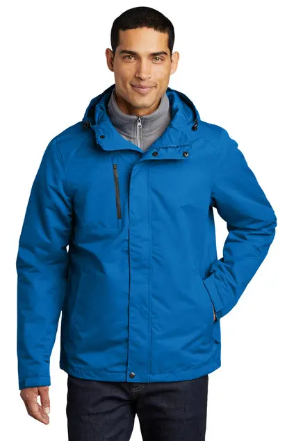 Port Authority Men'S Embroidered All-Conditions Jacket (Style J331) 1