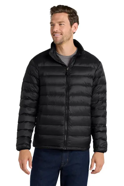 Port Authority Men'S Embroidered Down Jacket (Style J323) 1