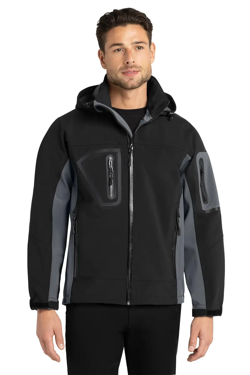 Port Authority Waterproof Soft Shell Jacket – Men’S Embroidered All-Weather Jacket – J798 1