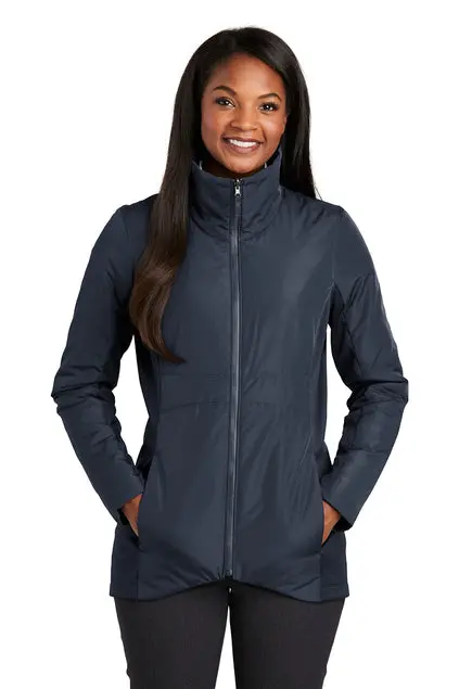 Port Authority Women'S Embroidered Collective Insulated Jacket (Style L902) 1