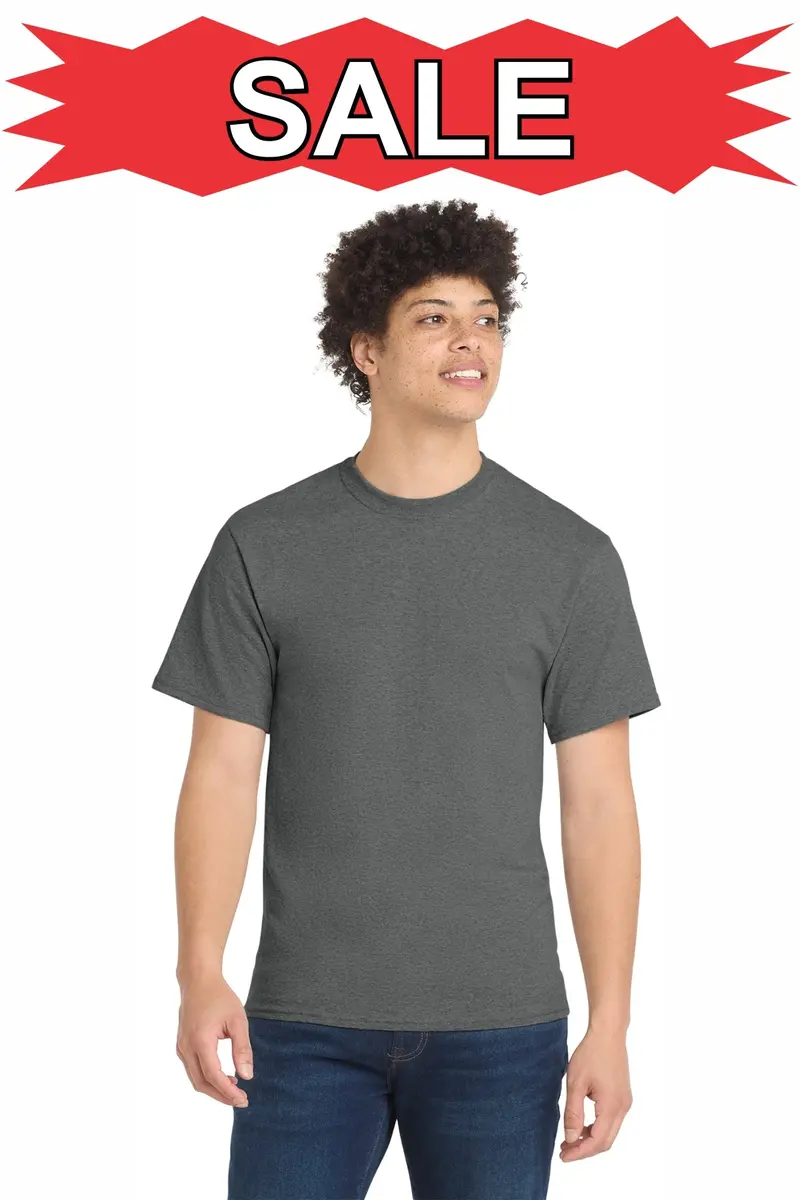 Port & Company Core Blend T-Shirt – Discounted Screen Printed Tee (Pc55) 1