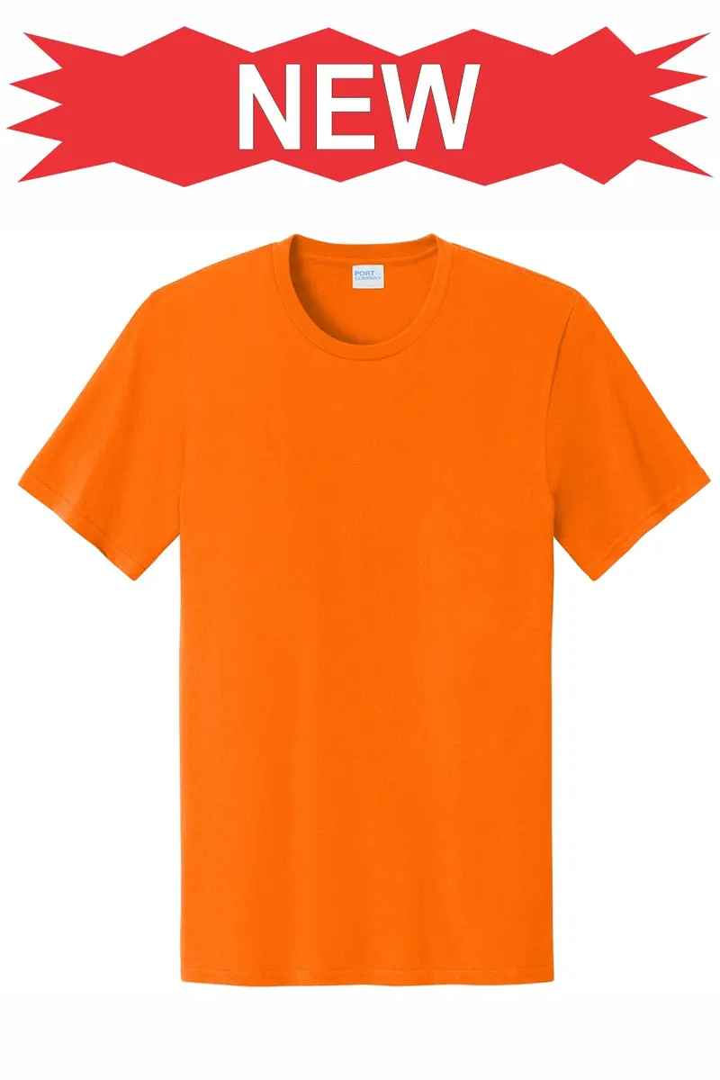 Port & Company Easy Cotton Tee – Soft, Comfortable Screen Printed T-Shirt (Style Pc43) 1
