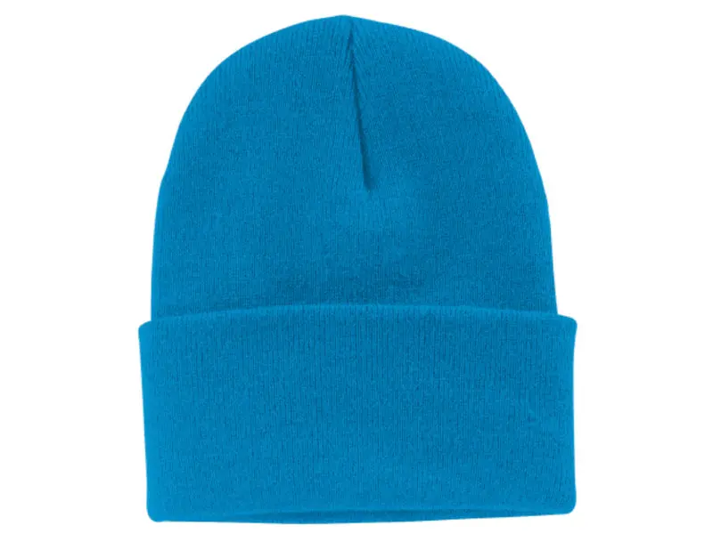 Port & Company Knit Beanie – Embroidered Winter Accessory 1