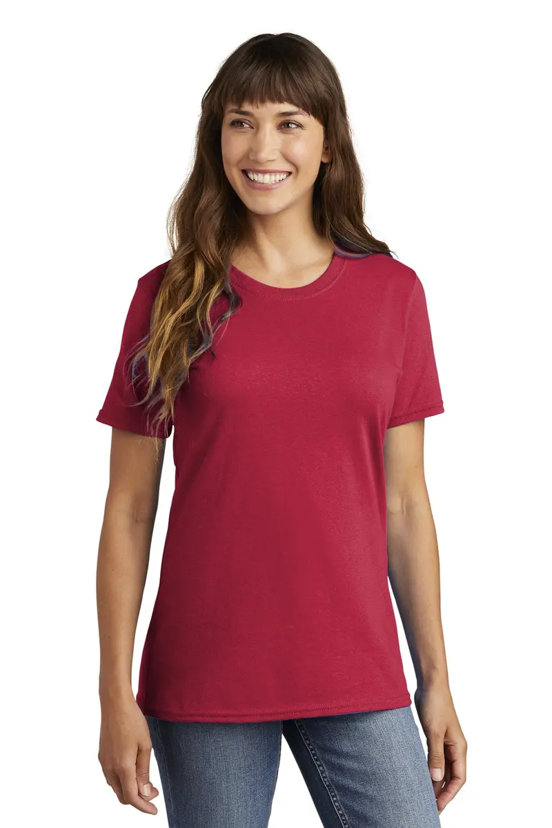 Port & Company Women'S Core Cotton Short-Sleeve Tee (Lpc54) 1