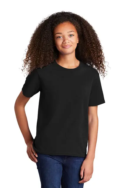 Port & Company Youth Core Cotton T-Shirt With Screen Printing (Pc54Y) 1