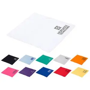 Premium 6" X 6" Microfiber Cloth – Imprint-Friendly Cleaning Towel (1-Color Print) 1