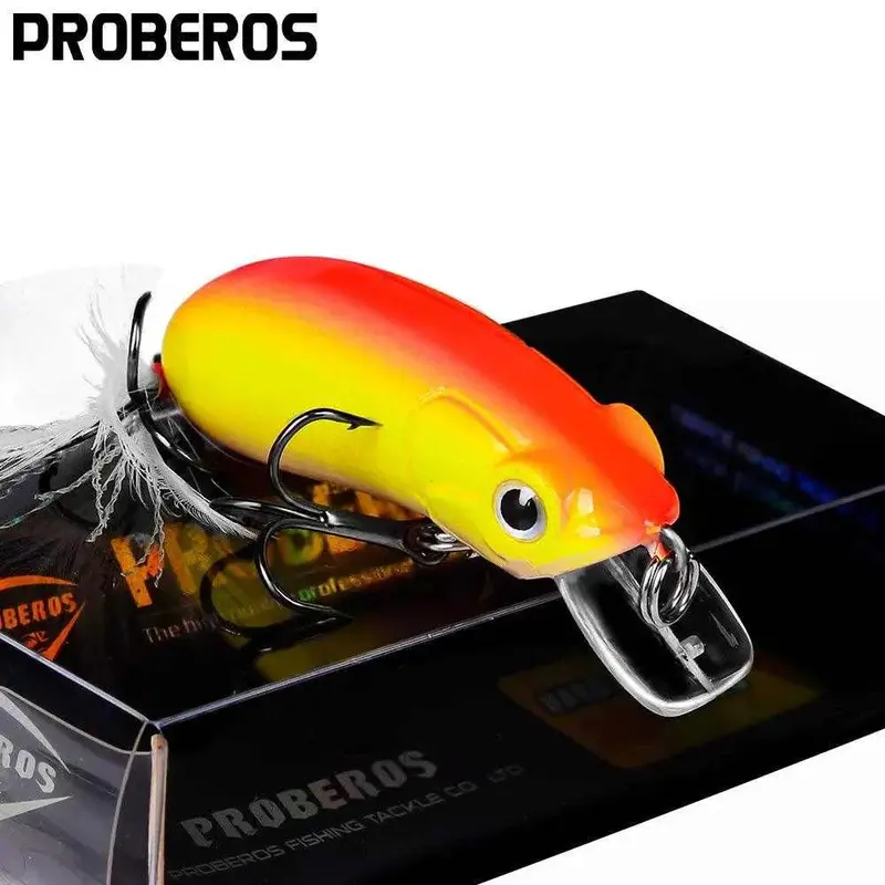 Pro Beros Multi-Species Frog Wobbler – 2.5-Inch Topwater Soft Bait 2