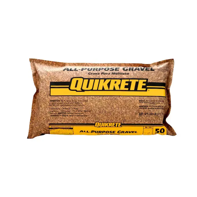 Quikrete 50 Lb All-Purpose Gravel For Concrete Mixing And Drainage Applications 1