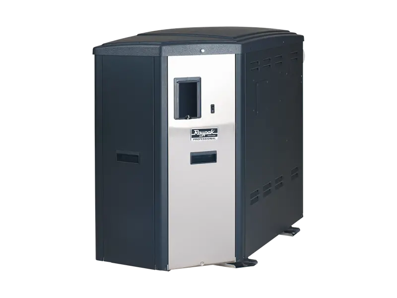 Raypak X94 High-Efficiency Condensing Propane Pool Heater – 399K Btu Output 1