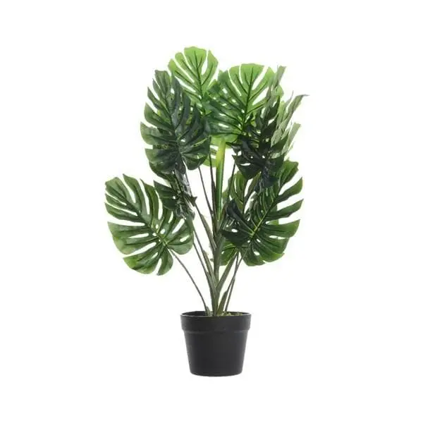 Realistic Artificial Cheese Plant – Low-Maintenance Greenery 1