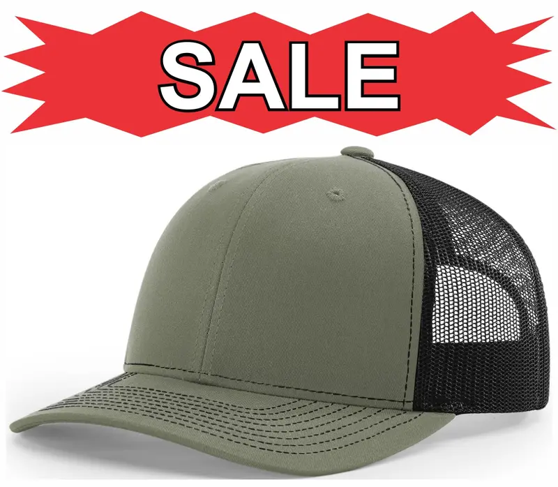 Richardson Mid-Pro Structured Trucker Cap – Discounted Embroidered Style 1