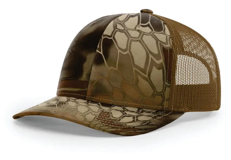 Richardson Printed Trucker Cap – Embroidered Versatile Design 1