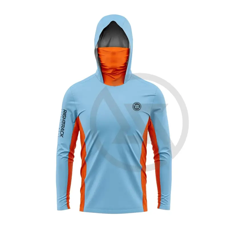 Righttrack Men’S Upf 50+ Hooded Fishing Shirt – Sun-Smart Layering