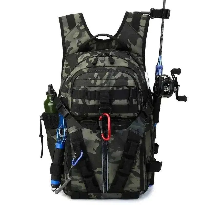 Rilibegan All-Terrain Fishing Backpack With Gear Organization 1