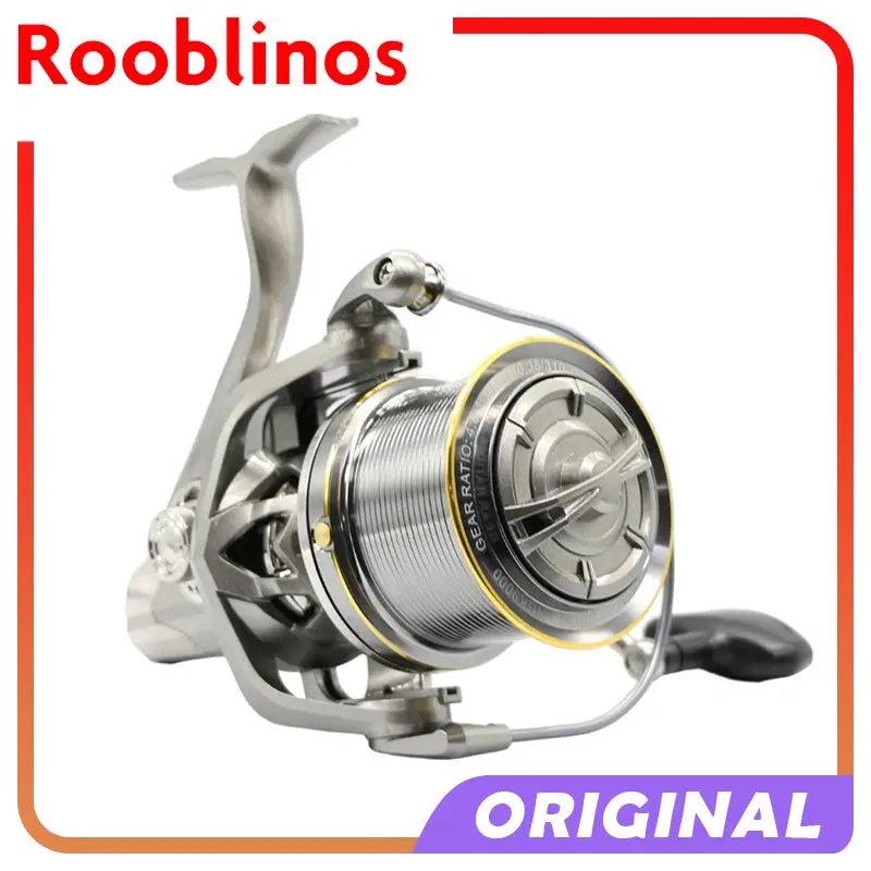 Rooblinos Ngk Long-Range Jigging Reel – 55Lb Max Drag For Heavy-Duty Saltwater & Freshwater Game 1