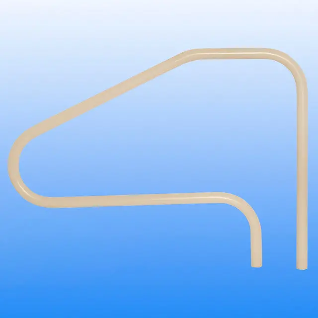 Saftron 48" X 32" Beige Four-Bend Return-To-Deck Handrail – Model Rtd-448-B 1