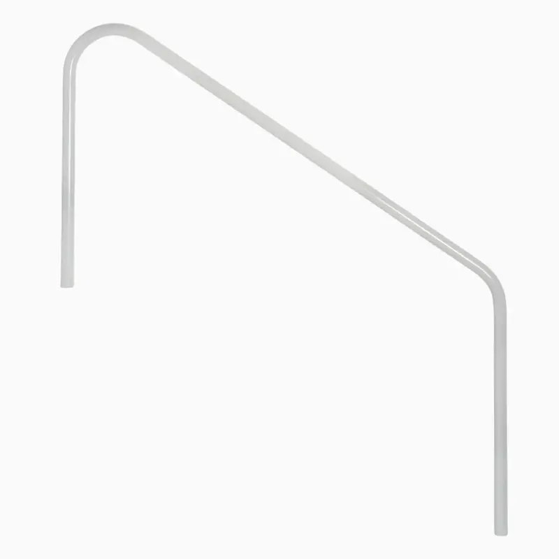 Saftron Gray 2-Bend 60-Inch Deck-To-Pool Stair Rail – Dtp-260-G 1