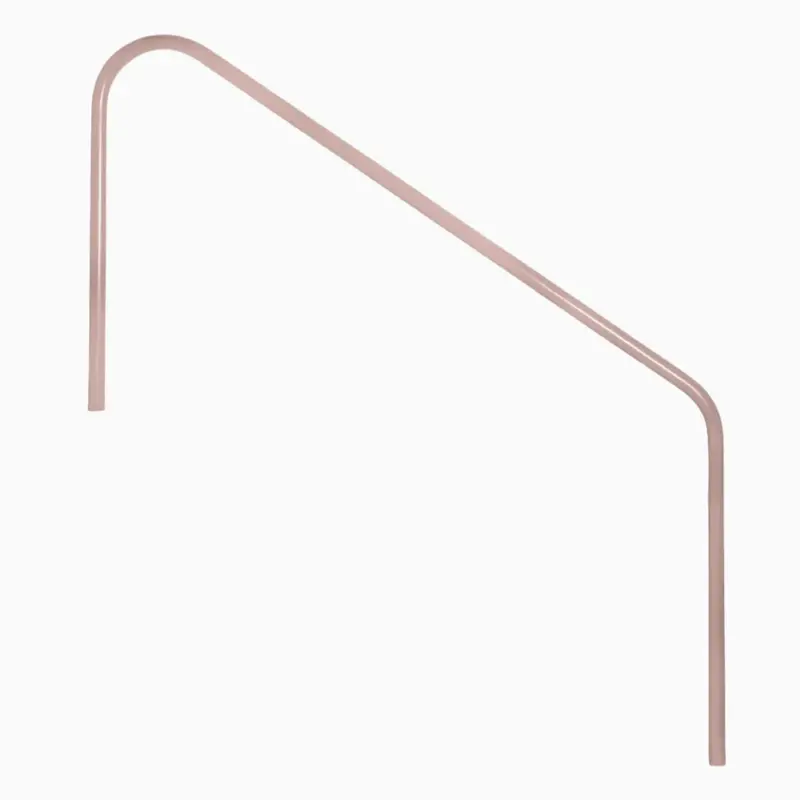 Saftron Taupe 2-Bend Deck-To-Pool Stair Rail – Dtp-248-T 1