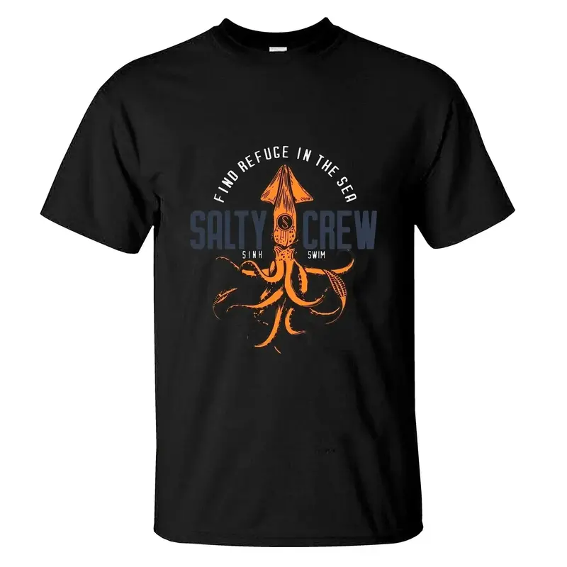 Salty Crew Nautical T-Shirt – Subtle Seam Detailing, Modern Fit 1