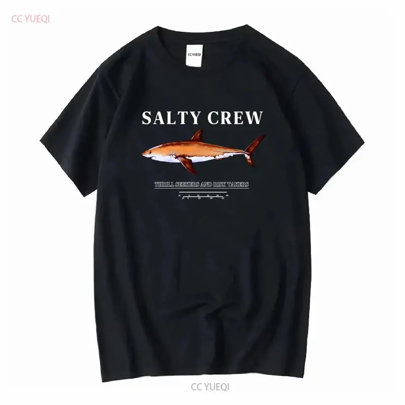 Salty Crew Vintage Fishing T-Shirt – Washed Aquamarine Graphic Tee 1