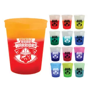 Sc16Cc Cups-On-The-Go: 16 Oz Color-Changing Temperature-Sensitive Stadium Cup 1