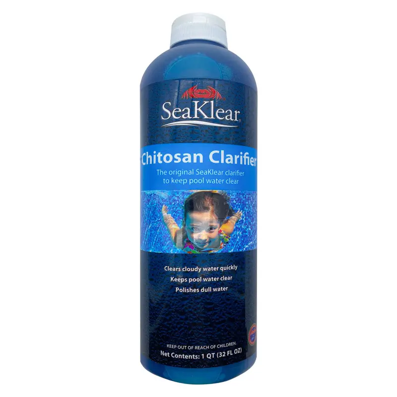 Seaklear Chitosan-Based Water Clarifier – Eco-Friendly 1 Quart Treatment | 90402Skr 1