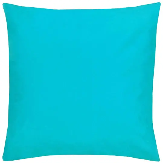Solid-Colour Outdoor Scatter Cushion – Aqua Blue 1