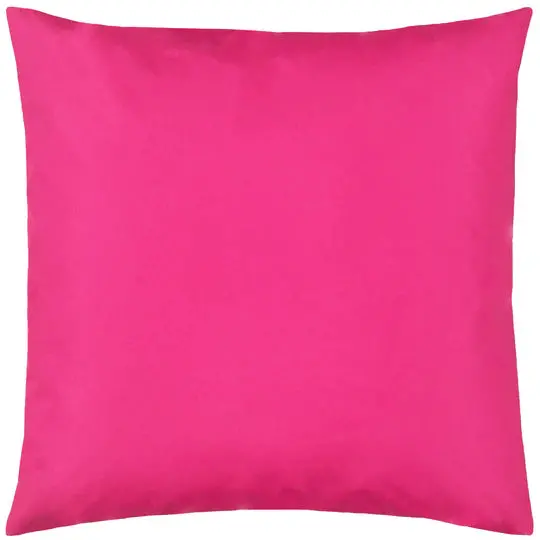 Solid Pink Outdoor Scatter Cushion – Weatherproof Patio Accent Pillow 1