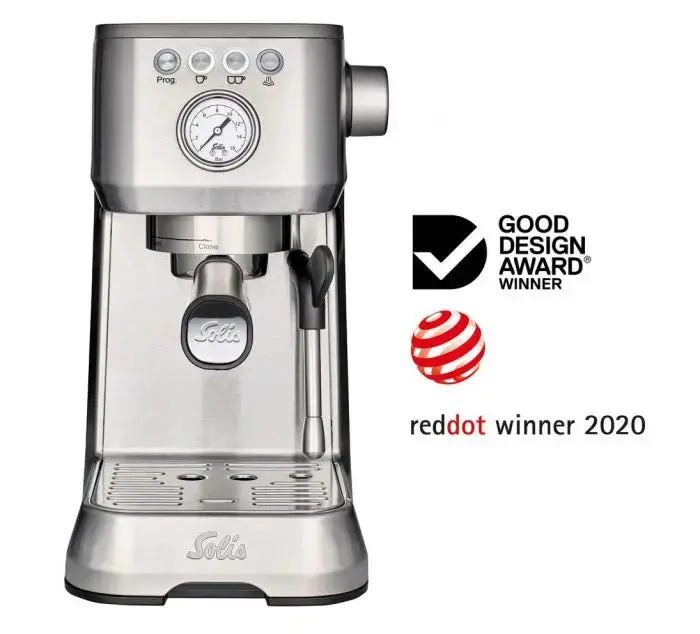 Solis Barista Perfetta Plus Silver Espresso Machine 1