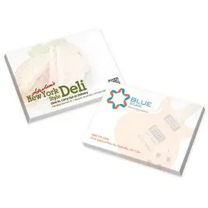 Souvenir® 4" X 3" Sticky Note Pad – Compact 50-Sheet Notepad For Quick Reminders 1