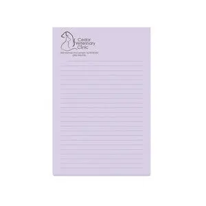 Souvenir® 4" X 6" Sticky Note Pad – 50-Sheet Memo Block With Adhesive Backing 1