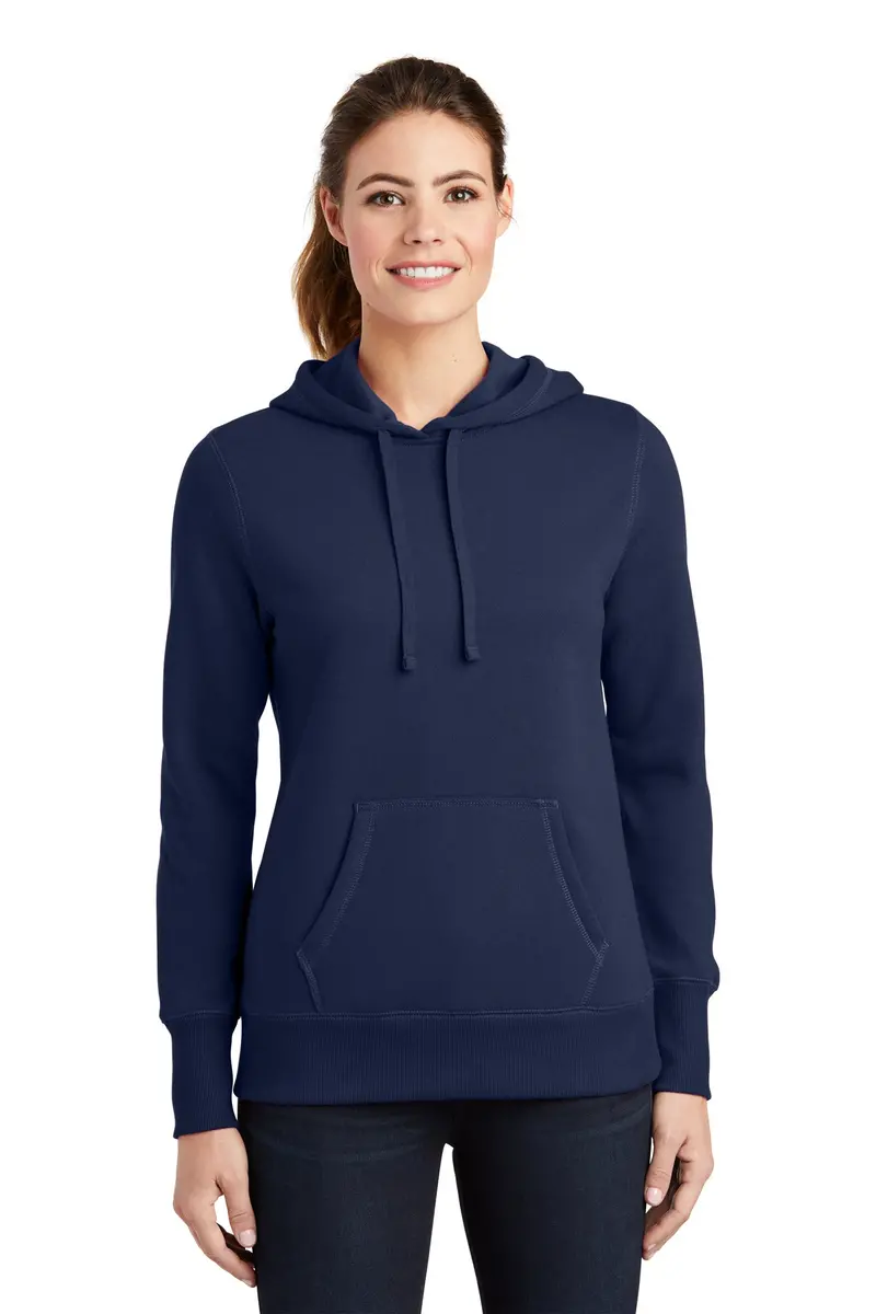 Sport-Tek Ladies' Screen Printed Pullover Hooded Sweatshirt (Lst254) 1