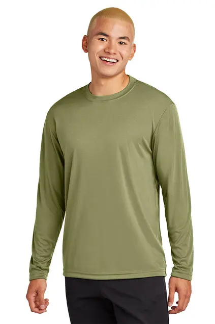 Sport-Tek Men'S Posicharge Competitor Long Sleeve Tee With Screen Printing (St350Ls) 1