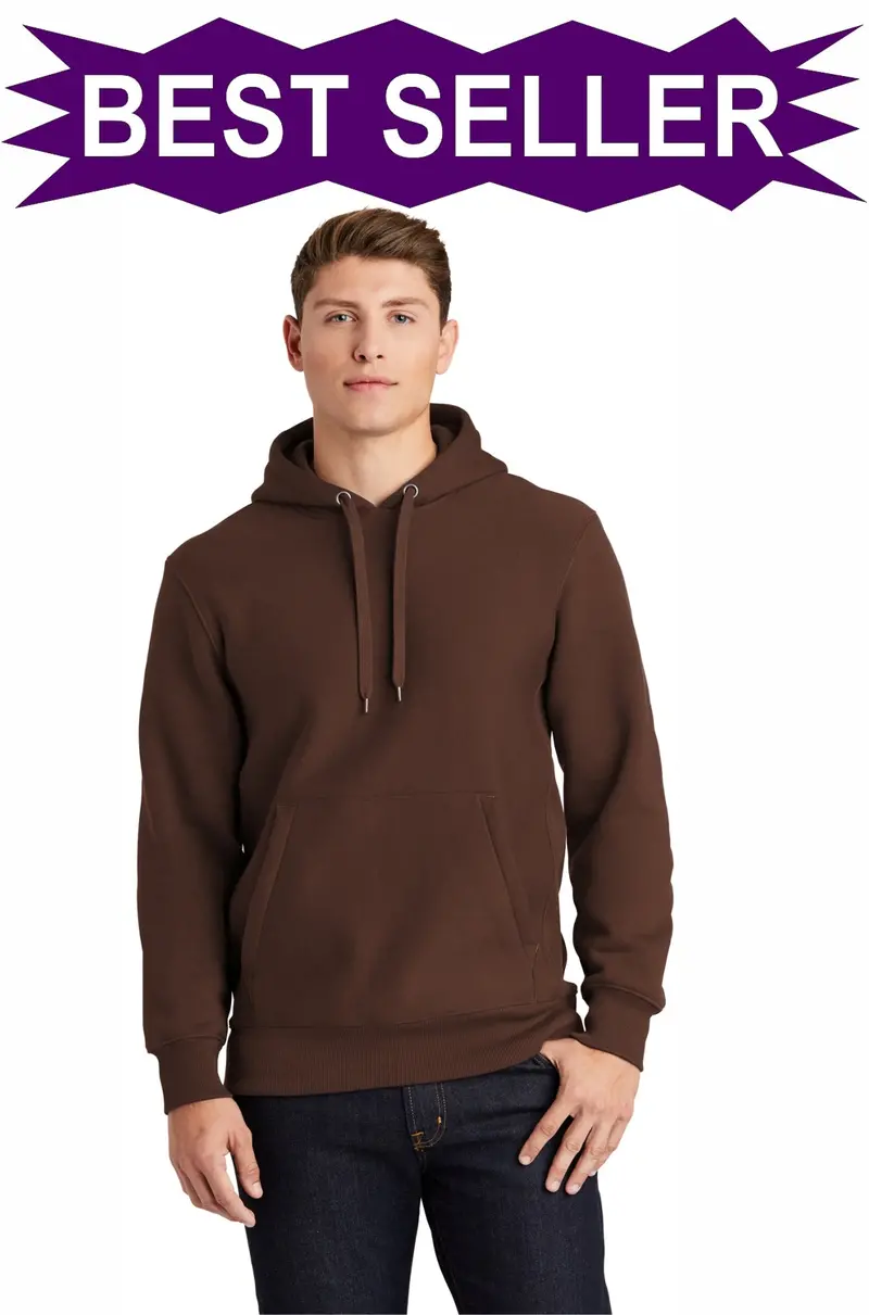 Sport-Tek Men'S Super Heavyweight Screen-Printed Hooded Sweatshirt 1