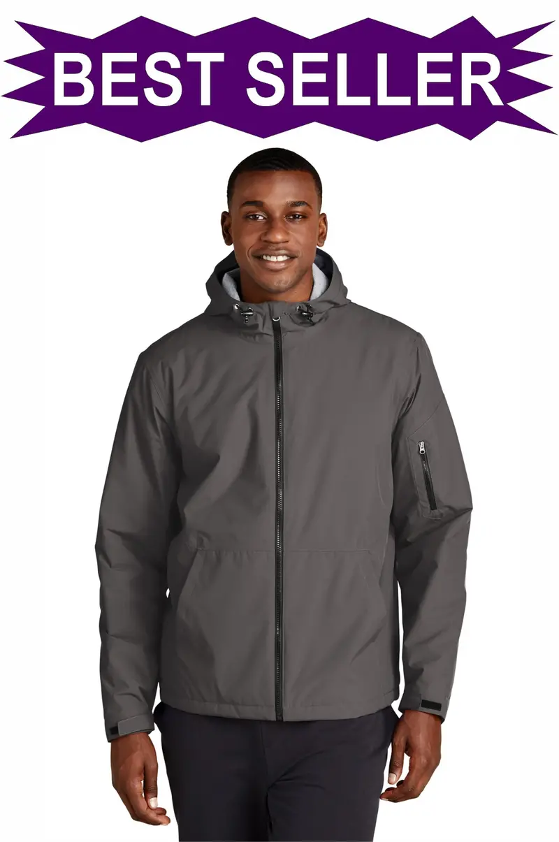 Sport-Tek Waterproof Insulated Jacket With Embroidery – Jst56 1