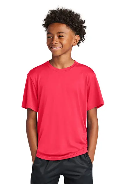 Sport-Tek Youth Posicharge Competitor Short Sleeve Tee With Screen Printing (Yst350) 1